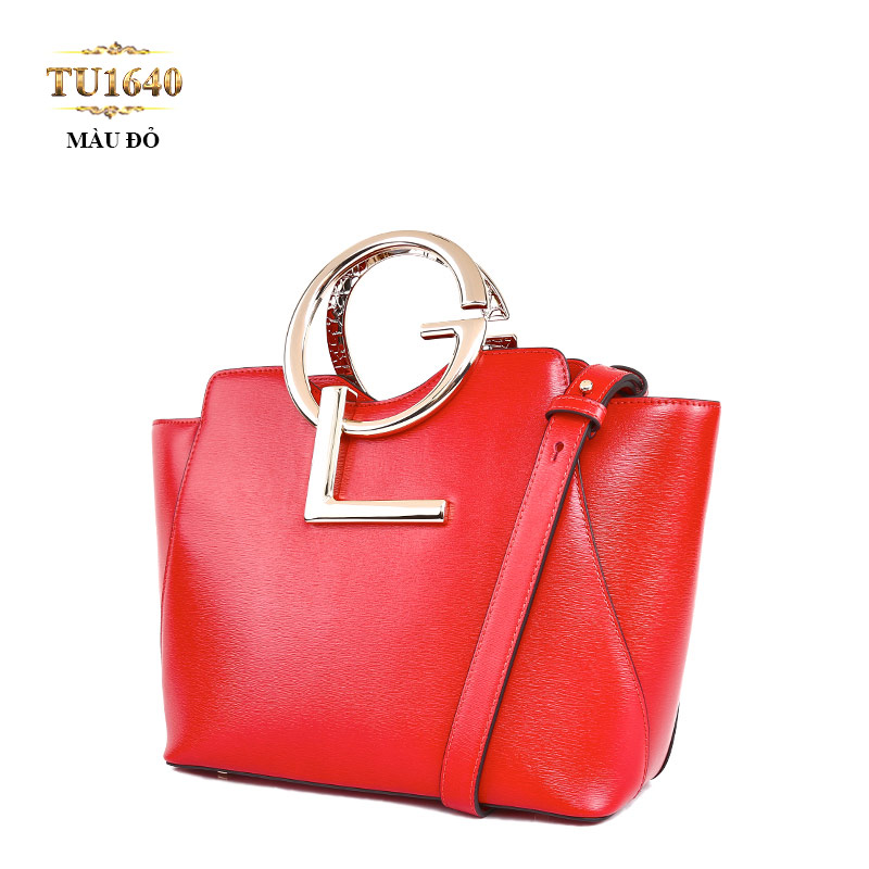 Túi xách đeo GL dáng hộp chữ nhật cao cấp TU1640 (Màu đỏ)