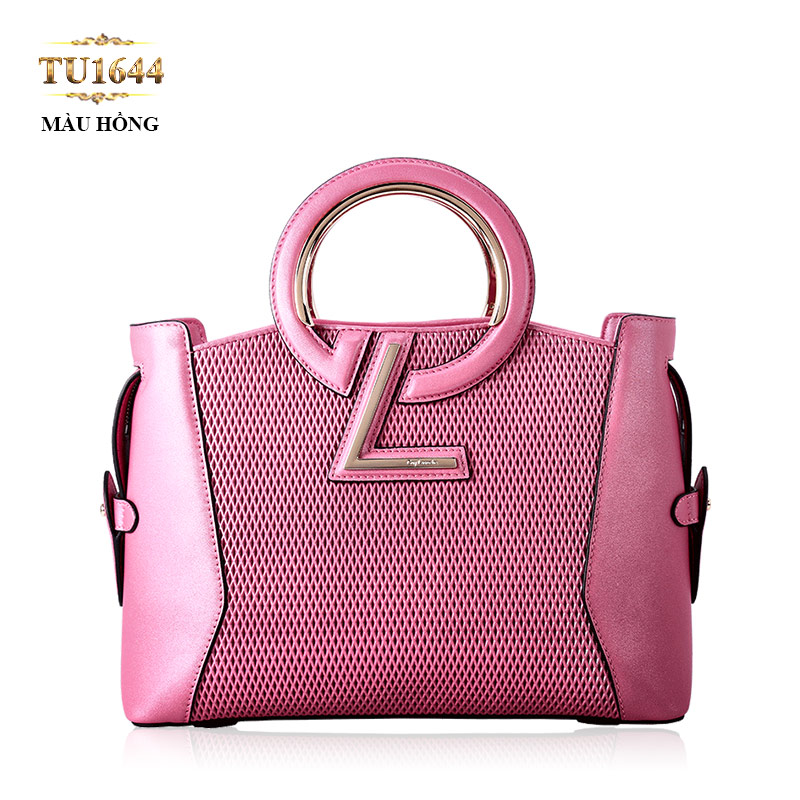 Túi xách GL cao cấp màu hồng thời trang TU1644